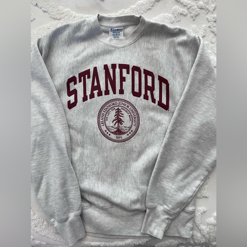 Stanford Sweatshirt-Grey-Size Men Medium-excellent condition
